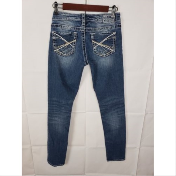 Silver Aiko Skinny Jeans 26x31 - Picture 6 of 8